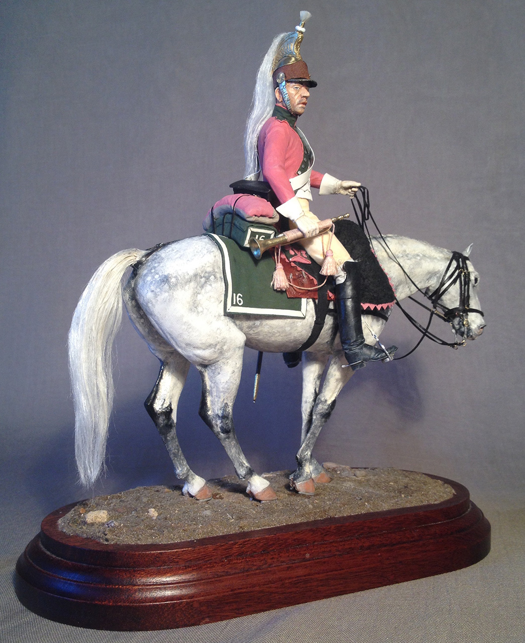 Фигурки: Трубач 16-го Драгунского полка. Франция, 1812 год, фото #3
