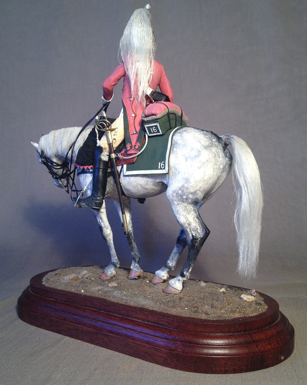 Фигурки: Трубач 16-го Драгунского полка. Франция, 1812 год, фото #5