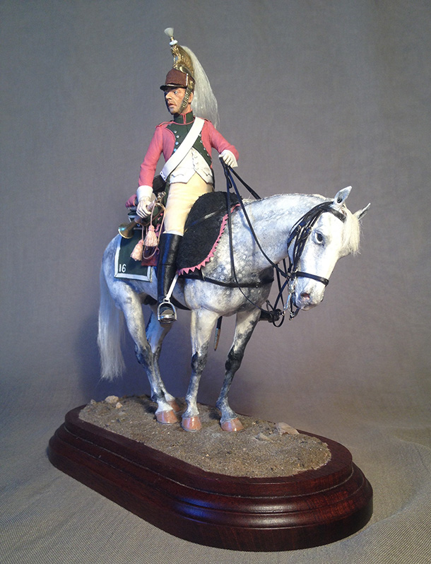Figures: Bugler, 16th Dragoons. France 1812