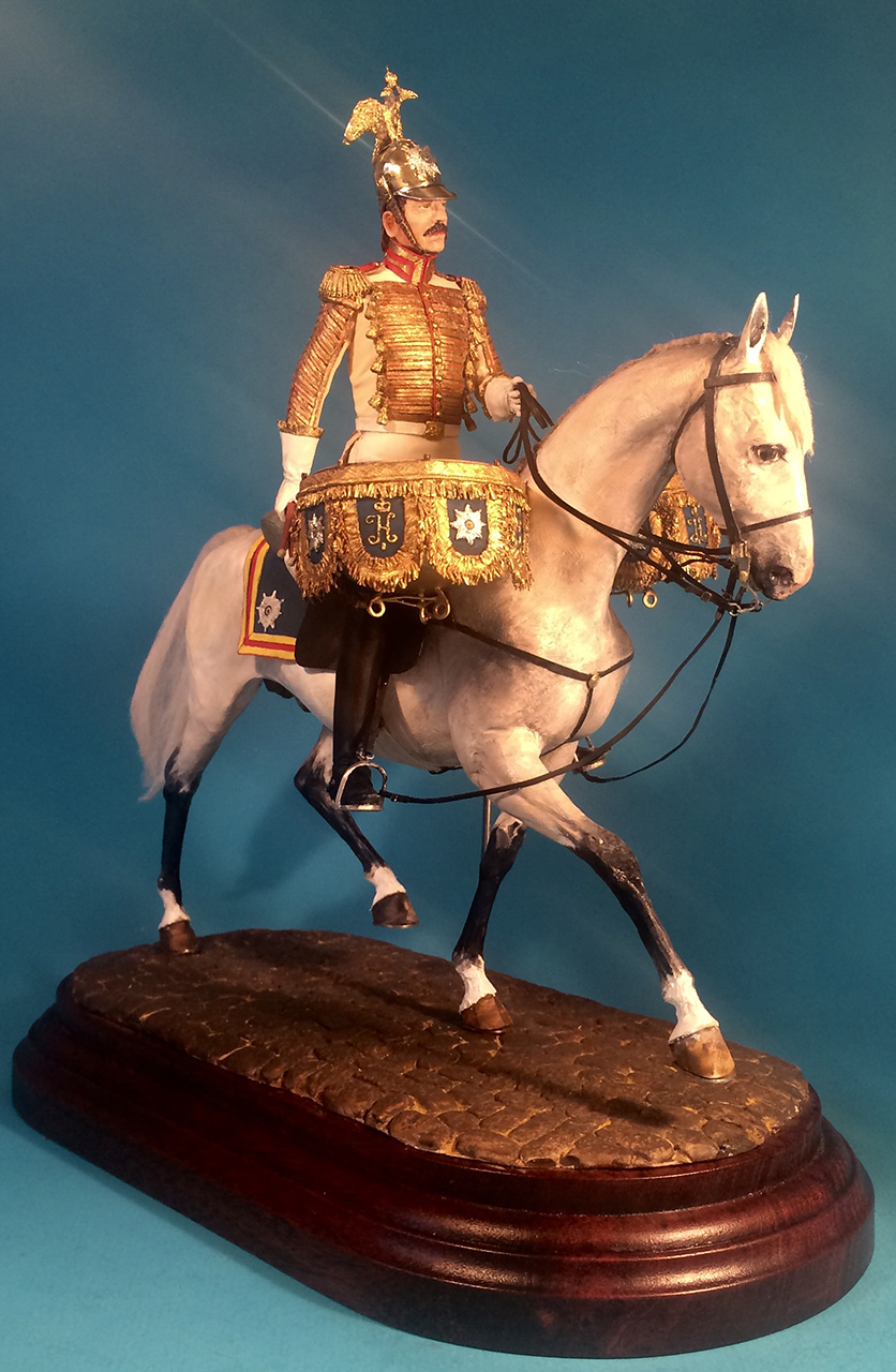 Фигурки: Литаврщик лейб-гвардии Конного полка. Россия 1851-55 гг., фото #1