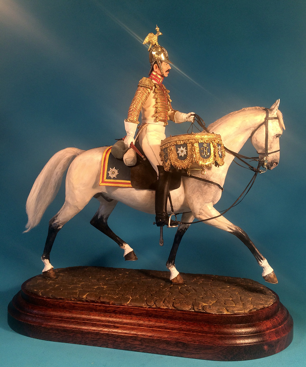 Фигурки: Литаврщик лейб-гвардии Конного полка. Россия 1851-55 гг., фото #2