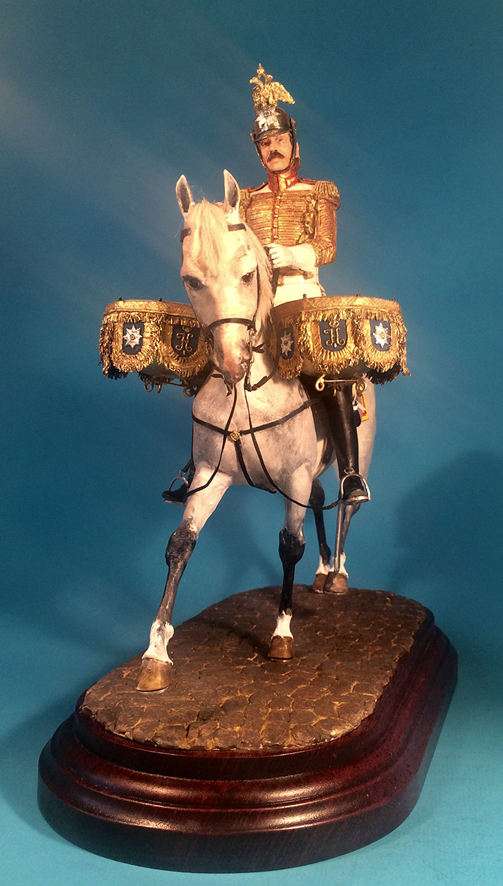 Фигурки: Литаврщик лейб-гвардии Конного полка. Россия 1851-55 гг., фото #3