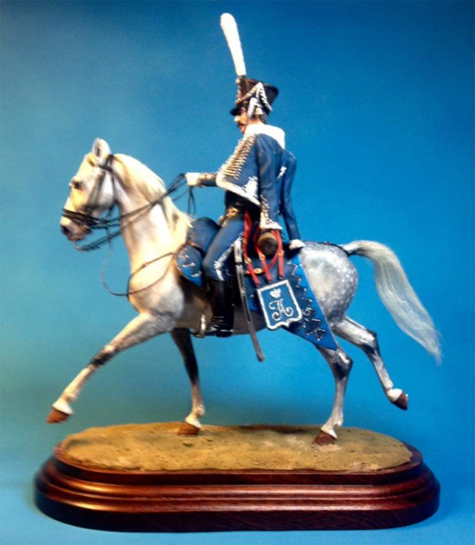 Фигурки: Обер-офицер Лубенского гусарского полка. Россия, 1812 год., фото #5