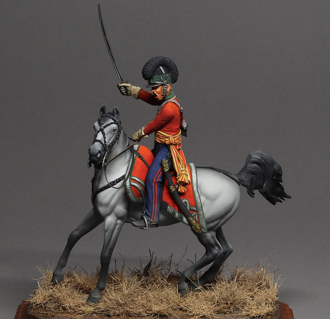 Figures: Leutenant, Jutland light dragoons. Denmark 1812-14, photo #1