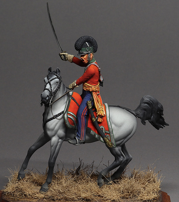 Figures: Leutenant, Jutland light dragoons. Denmark 1812-14