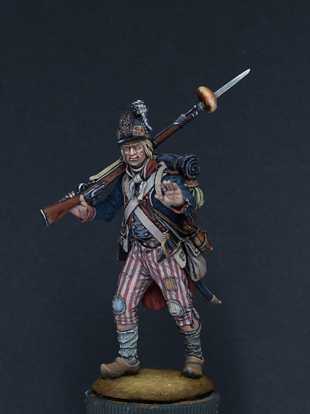 Фигурки: Фузилер линейной полубригады, Франция, 1792-96