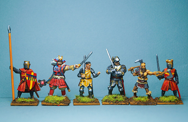 Фигурки: Воины эпох. Часть 4