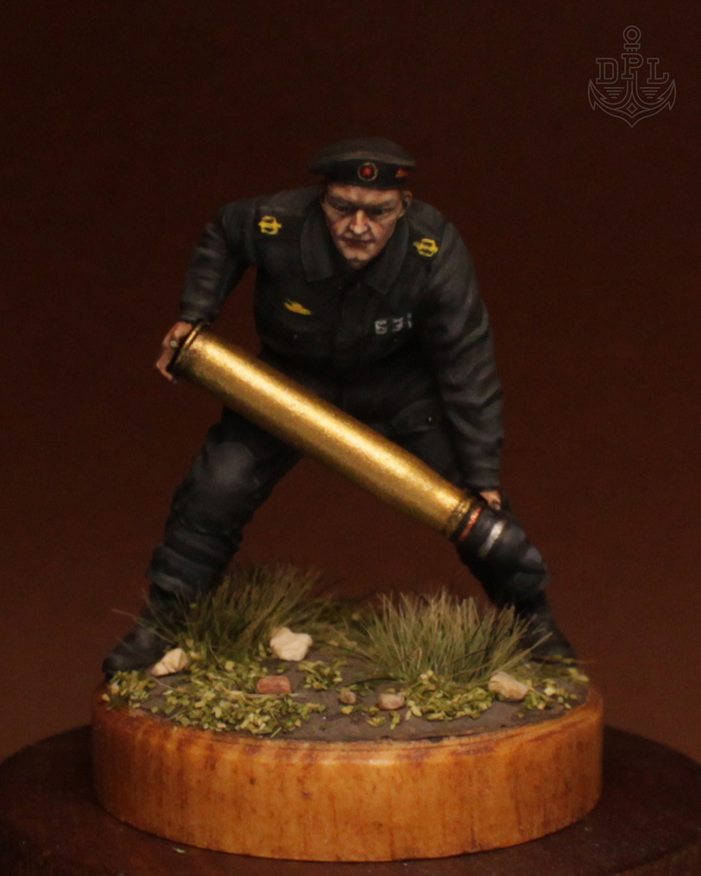 Фигурки: Танкист-морпех 111-го танкового батальона 61-й ОБрМП СФ (1980-е г.), фото #1