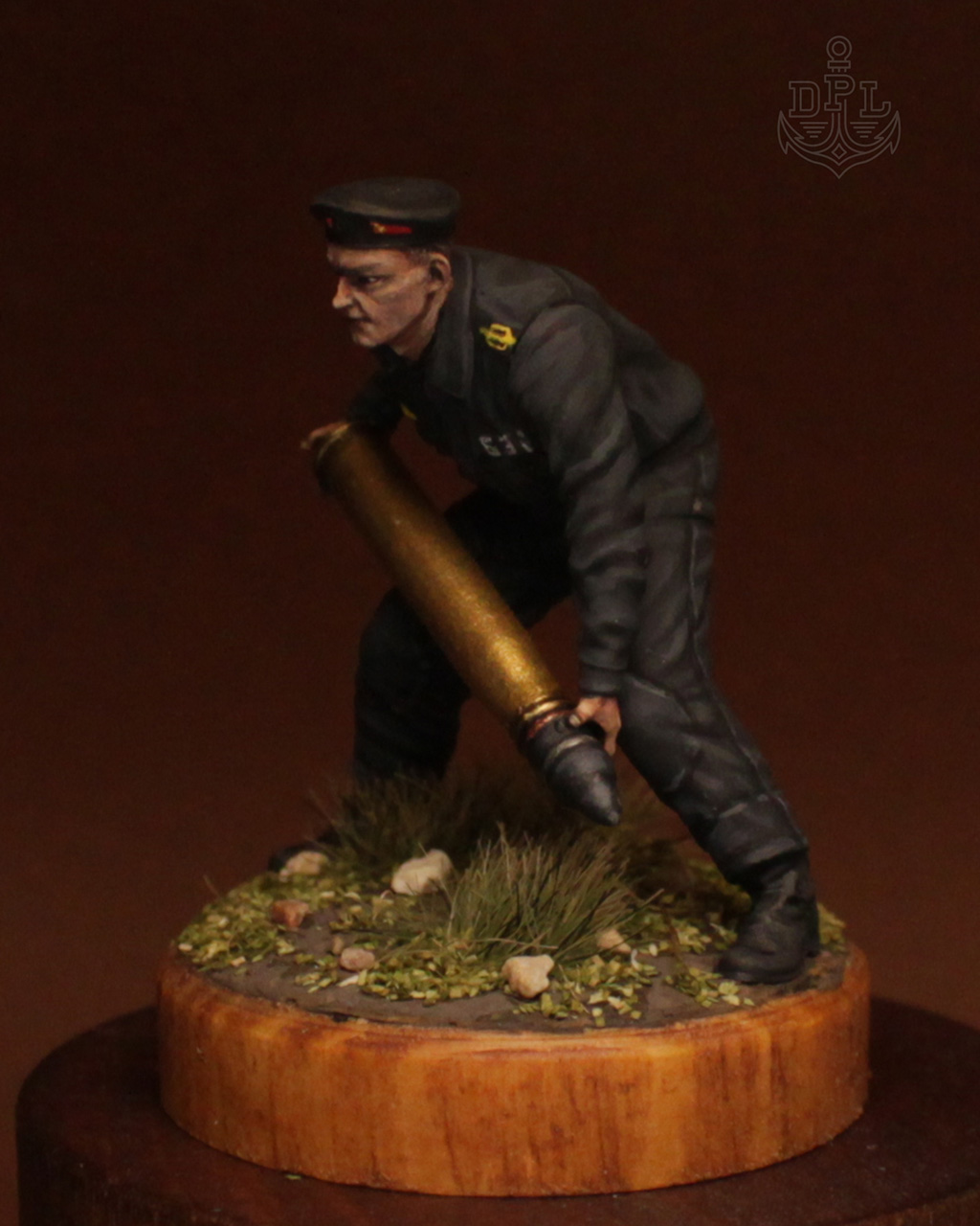 Фигурки: Танкист-морпех 111-го танкового батальона 61-й ОБрМП СФ (1980-е г.), фото #2