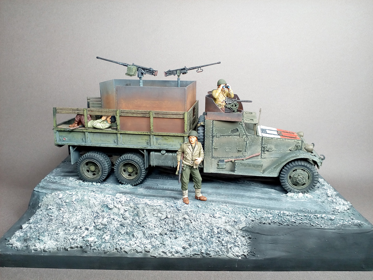 Dioramas and Vignettes: Guntruck in Normandy (what if), photo #3