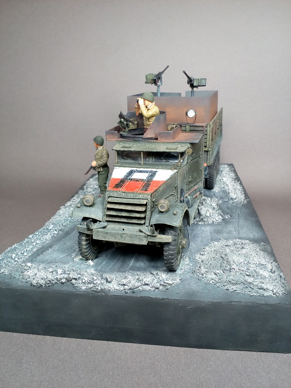 Dioramas and Vignettes: Guntruck in Normandy (what if), photo #4