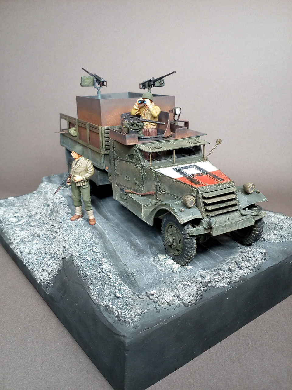 Dioramas and Vignettes: Guntruck in Normandy (what if), photo #5