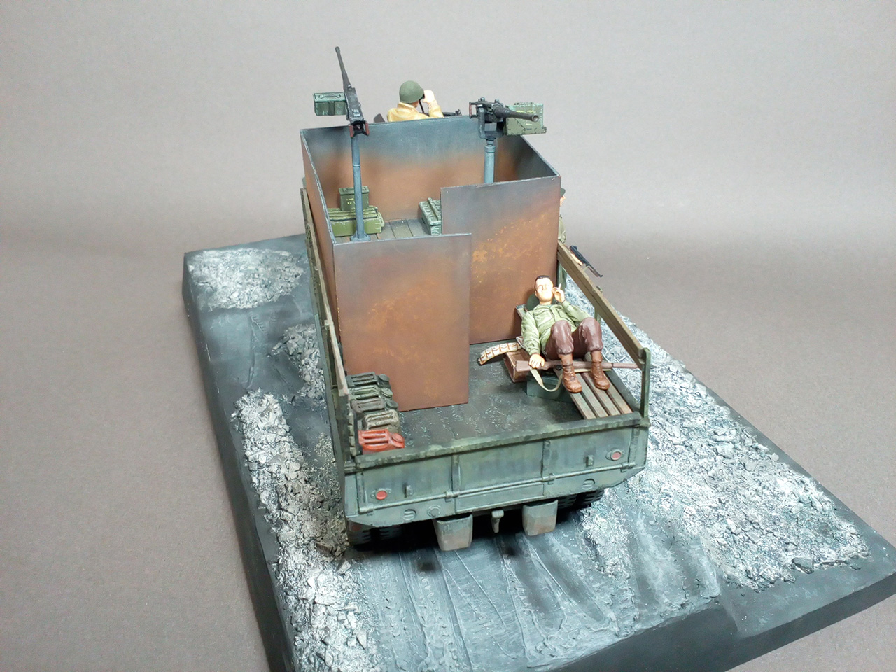 Dioramas and Vignettes: Guntruck in Normandy (what if), photo #6