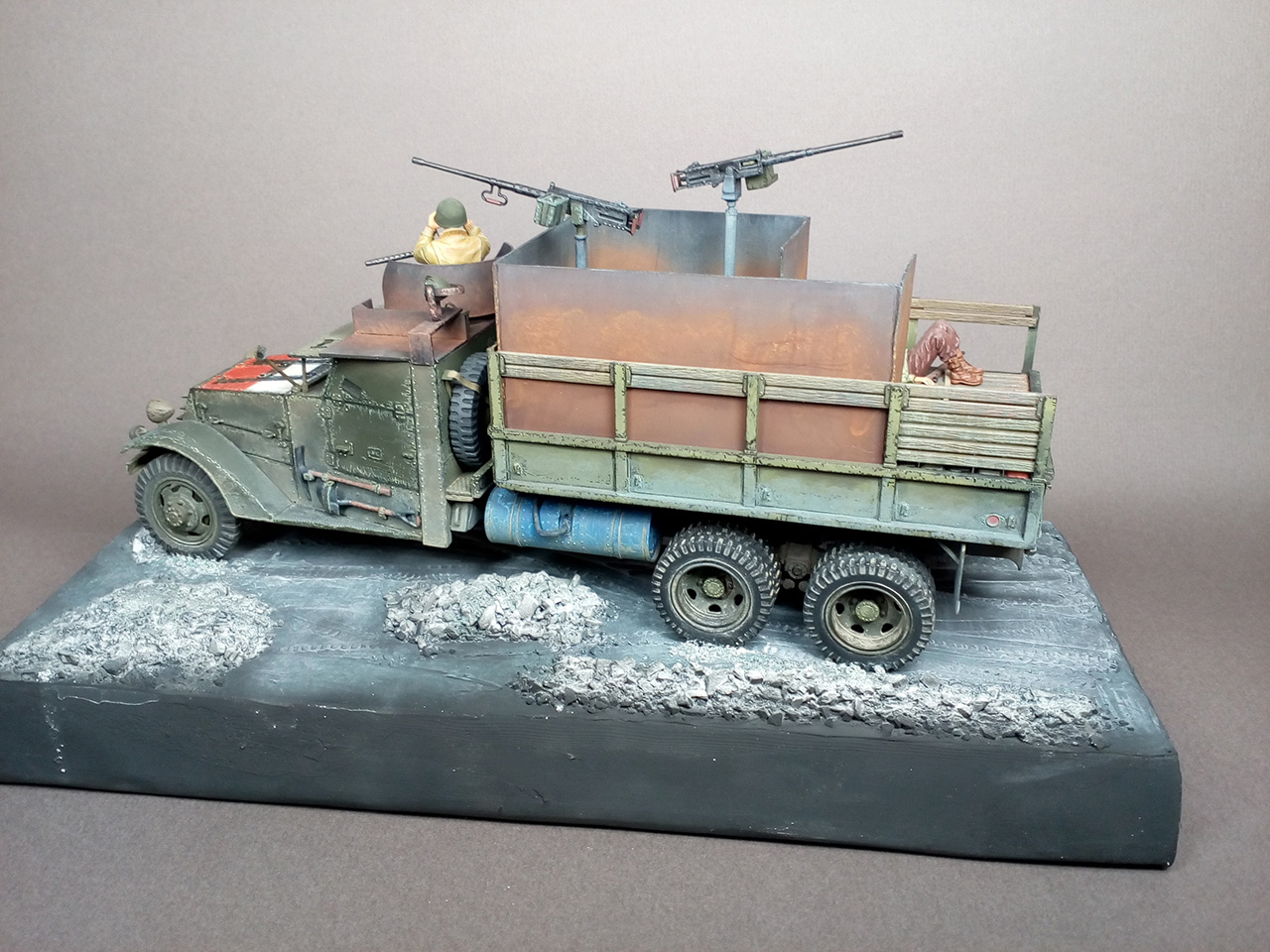 Dioramas and Vignettes: Guntruck in Normandy (what if), photo #7
