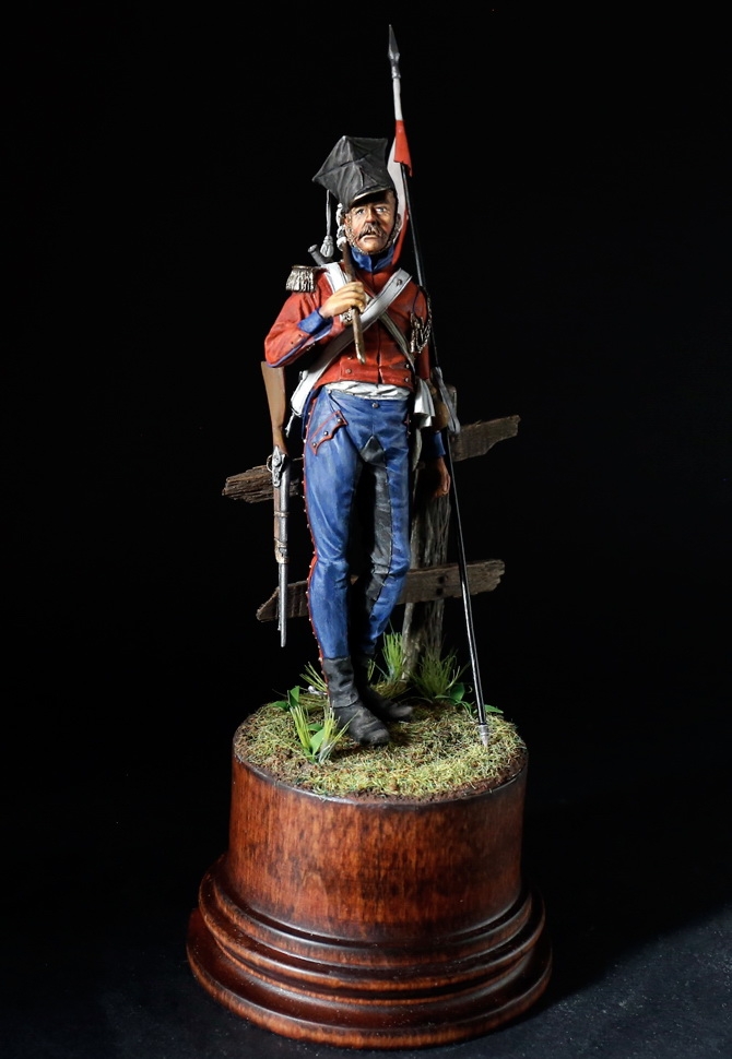 Figures: Red lancer, 1812, photo #1