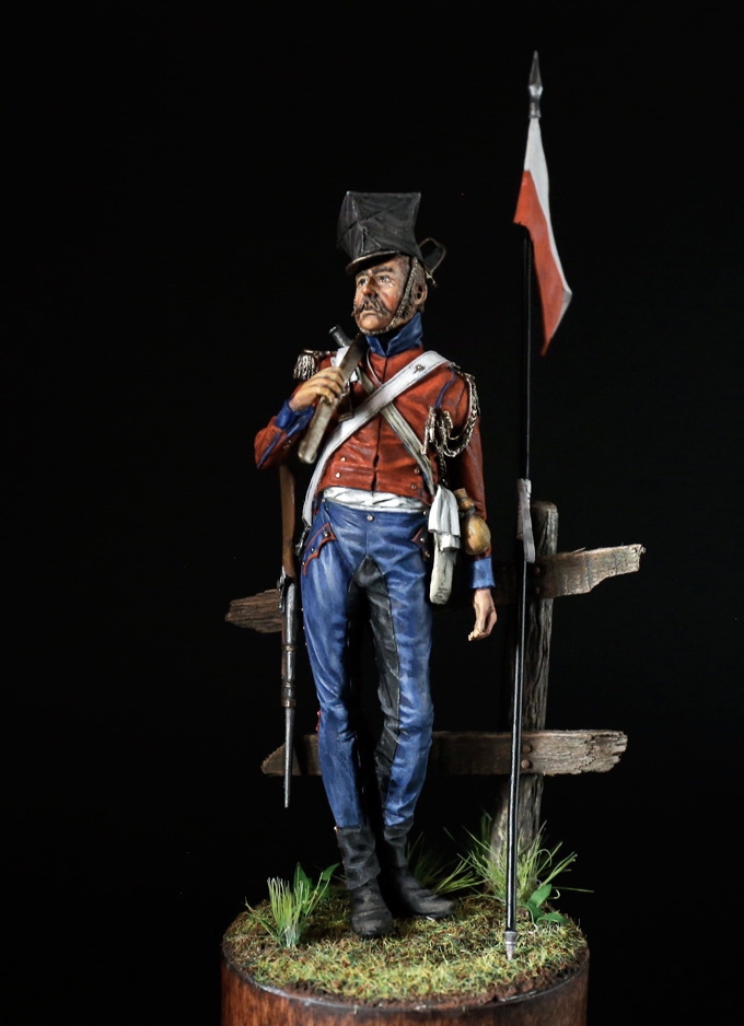 Figures: Red lancer, 1812, photo #3