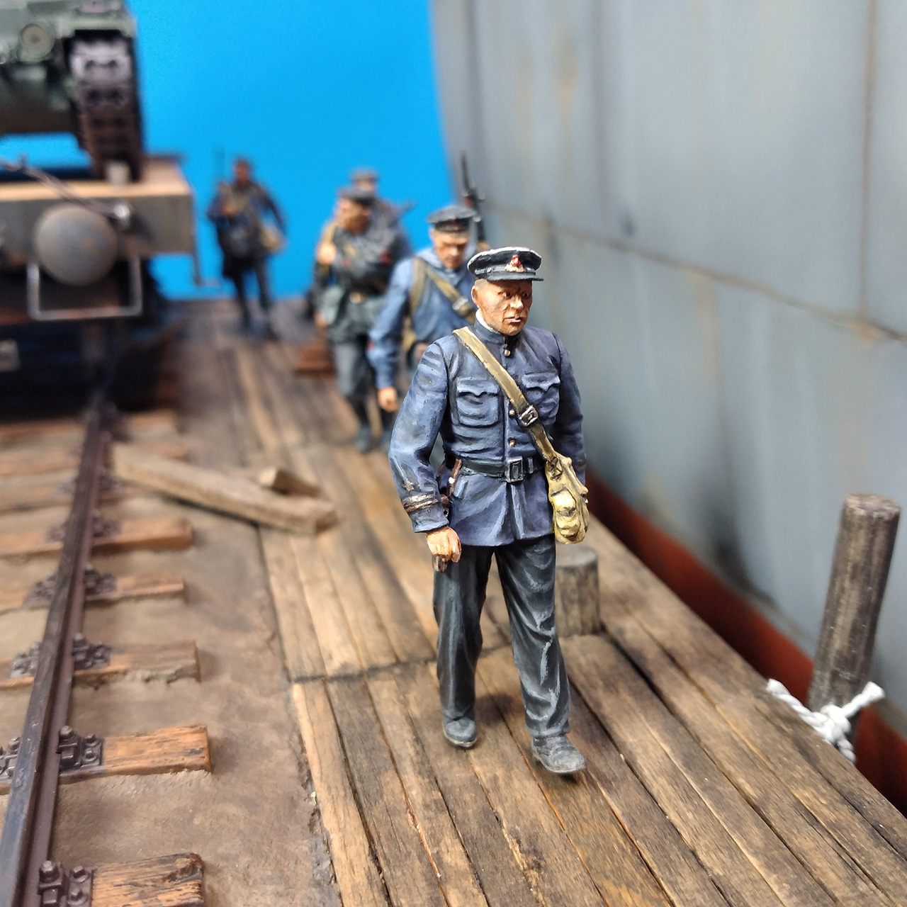 Диорамы и виньетки: Ленд-лиз. Арктический конвой, фото #10