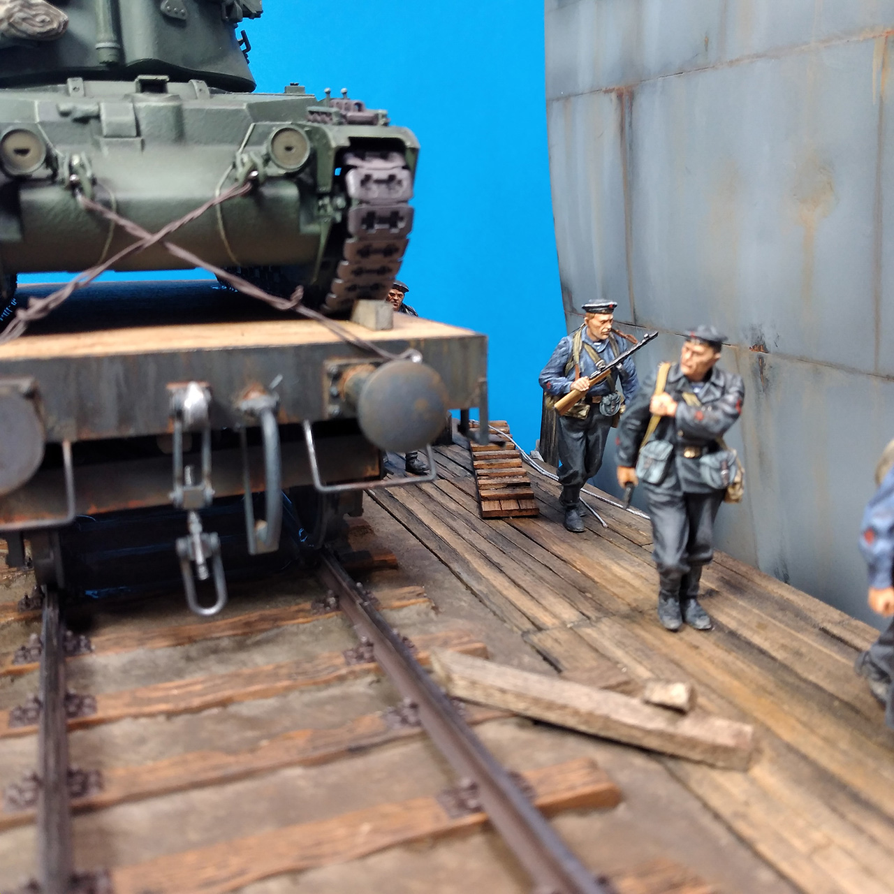 Диорамы и виньетки: Ленд-лиз. Арктический конвой, фото #11
