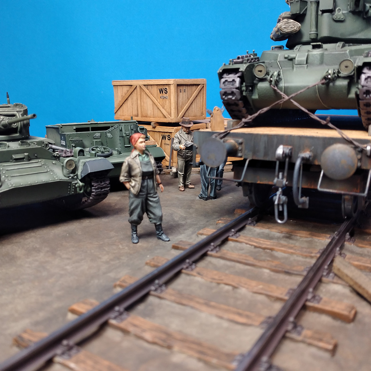 Диорамы и виньетки: Ленд-лиз. Арктический конвой, фото #13