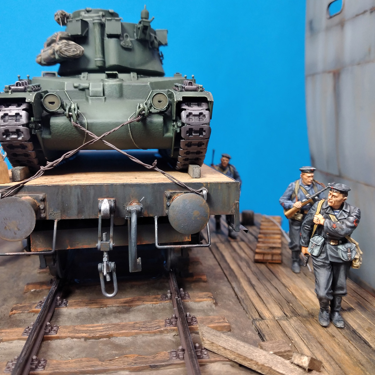 Диорамы и виньетки: Ленд-лиз. Арктический конвой, фото #14