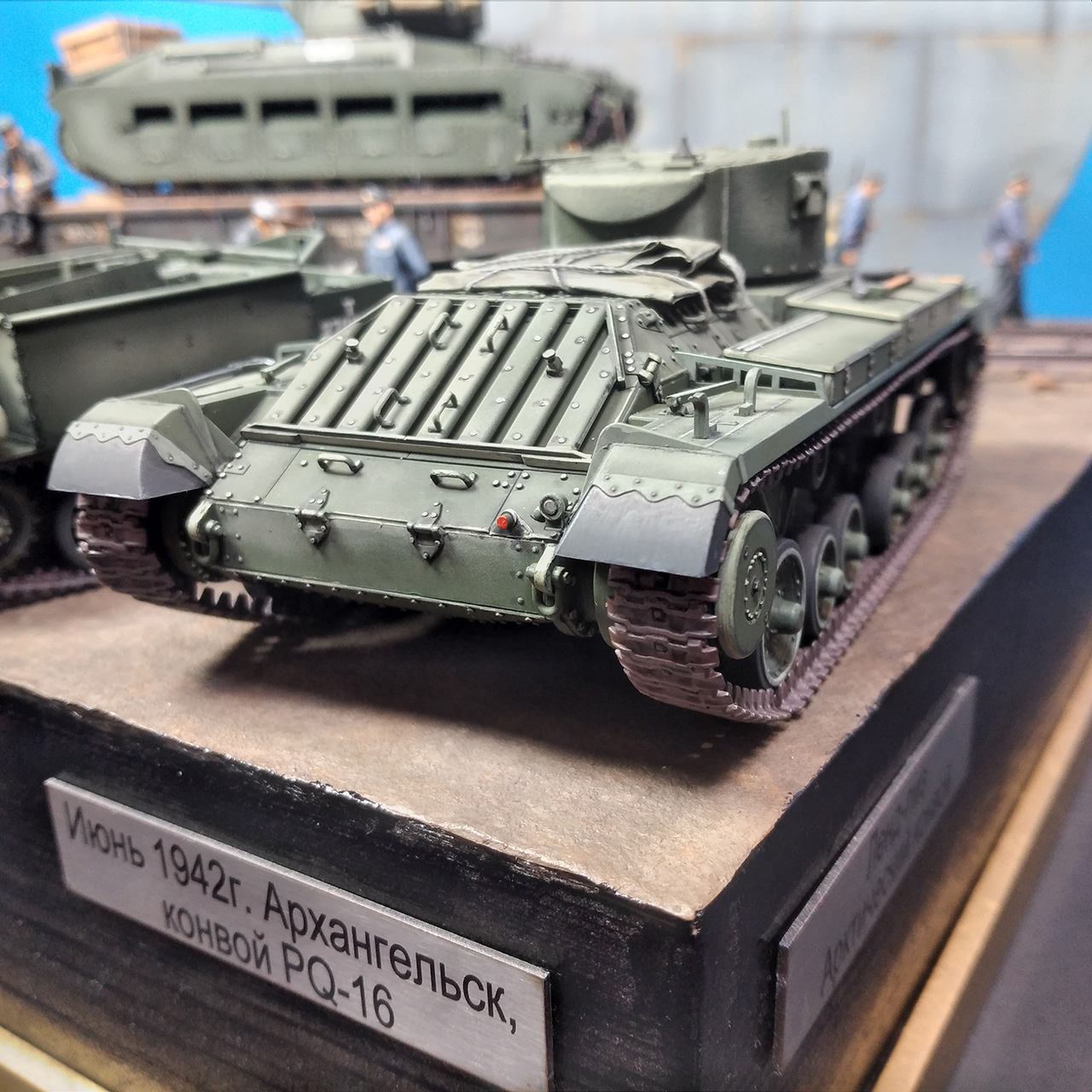Диорамы и виньетки: Ленд-лиз. Арктический конвой, фото #16