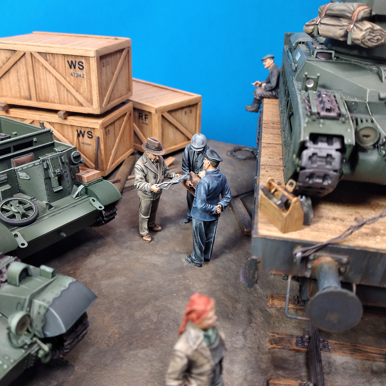 Диорамы и виньетки: Ленд-лиз. Арктический конвой, фото #18