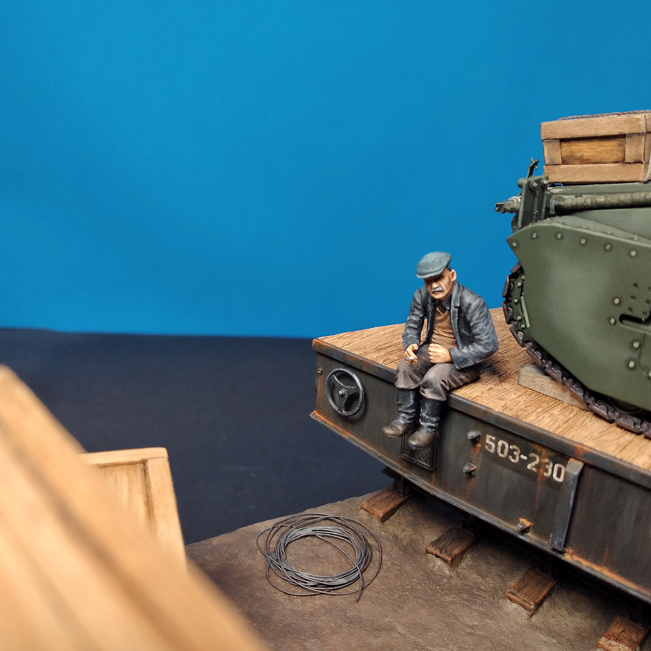 Диорамы и виньетки: Ленд-лиз. Арктический конвой, фото #22