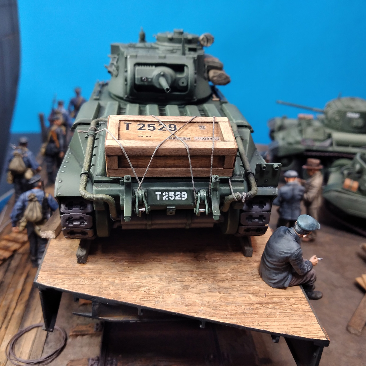 Диорамы и виньетки: Ленд-лиз. Арктический конвой, фото #23