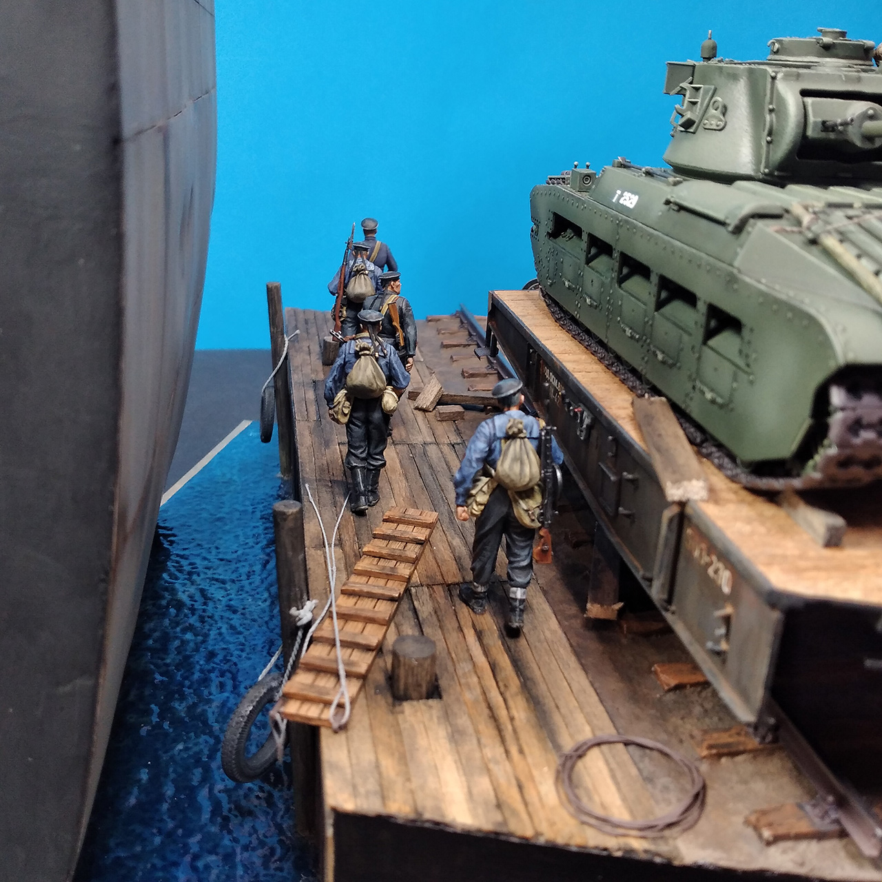 Диорамы и виньетки: Ленд-лиз. Арктический конвой, фото #24