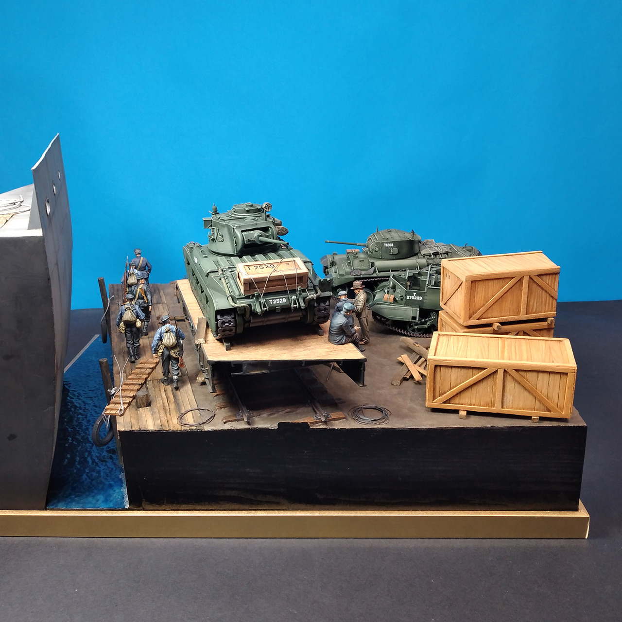 Диорамы и виньетки: Ленд-лиз. Арктический конвой, фото #5