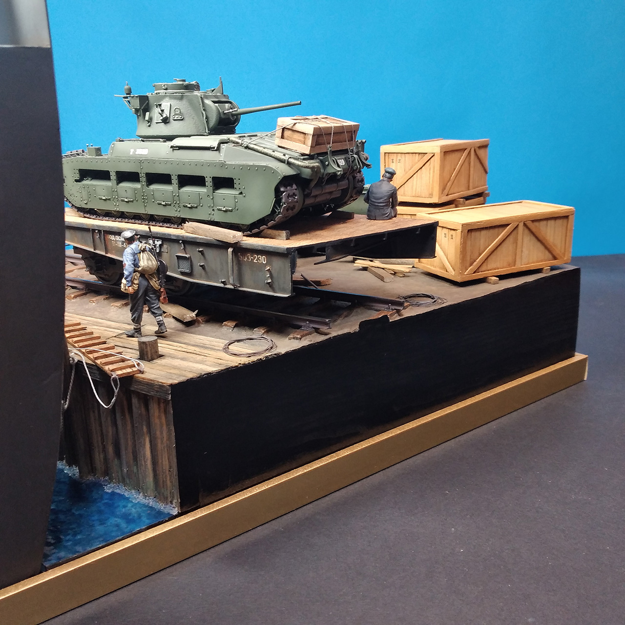 Диорамы и виньетки: Ленд-лиз. Арктический конвой, фото #6