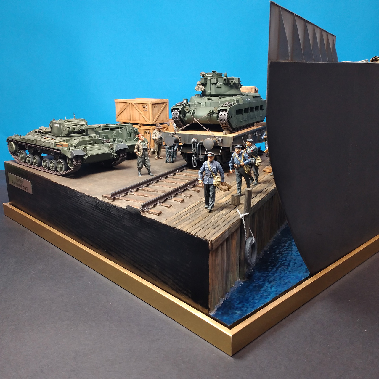 Диорамы и виньетки: Ленд-лиз. Арктический конвой, фото #7