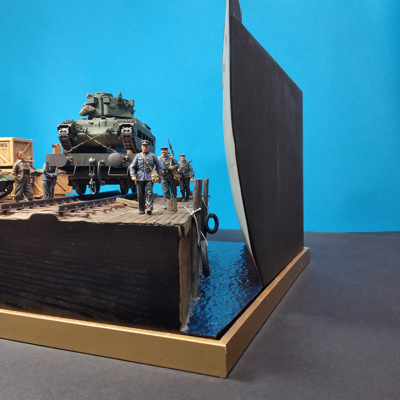 Диорамы и виньетки: Ленд-лиз. Арктический конвой, фото #8