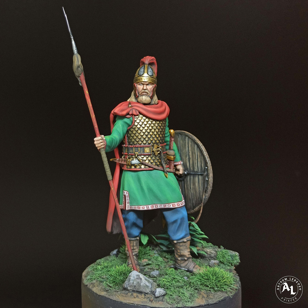 Фигурки: Вождь алеманнов 4-5в., фото #2