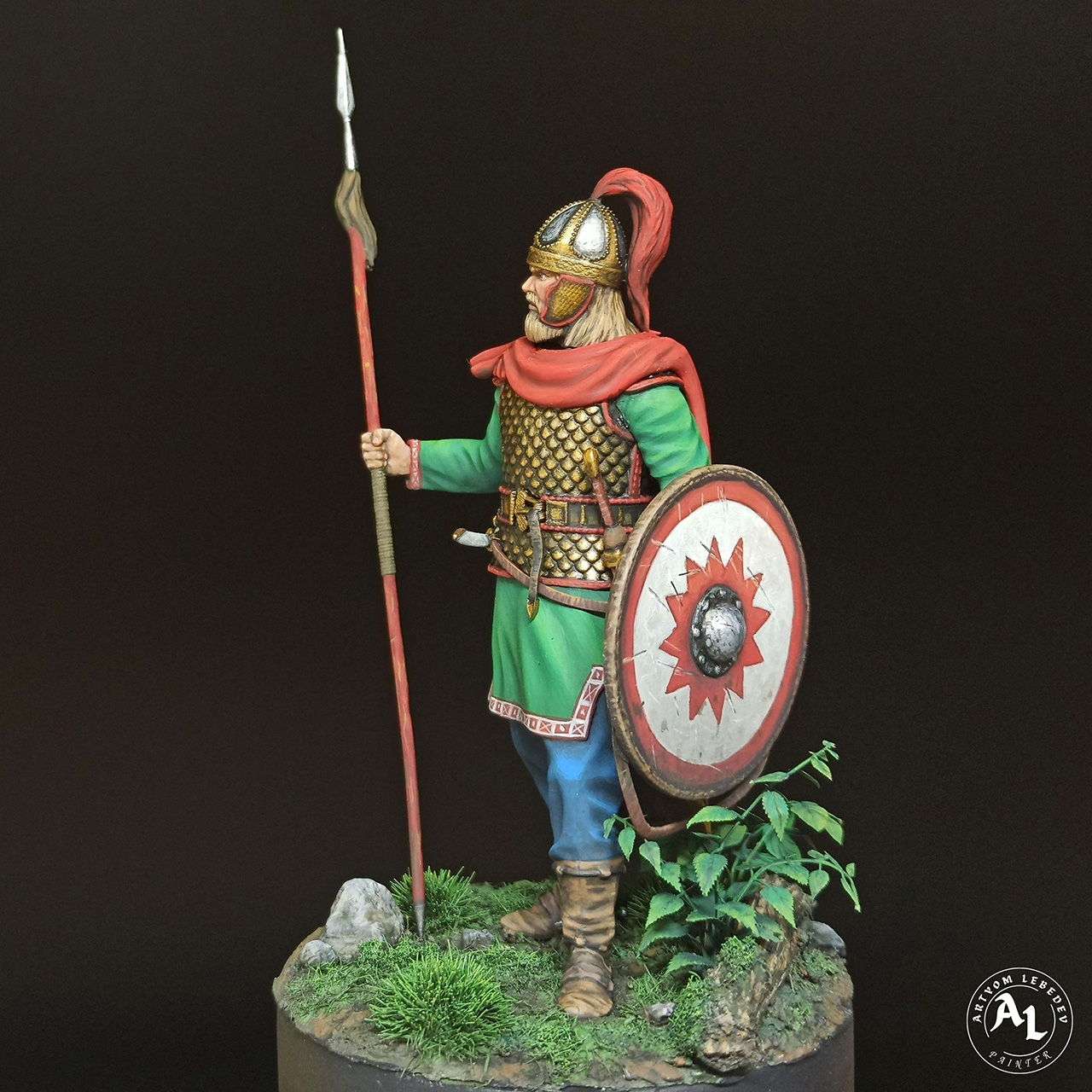 Фигурки: Вождь алеманнов 4-5в., фото #8