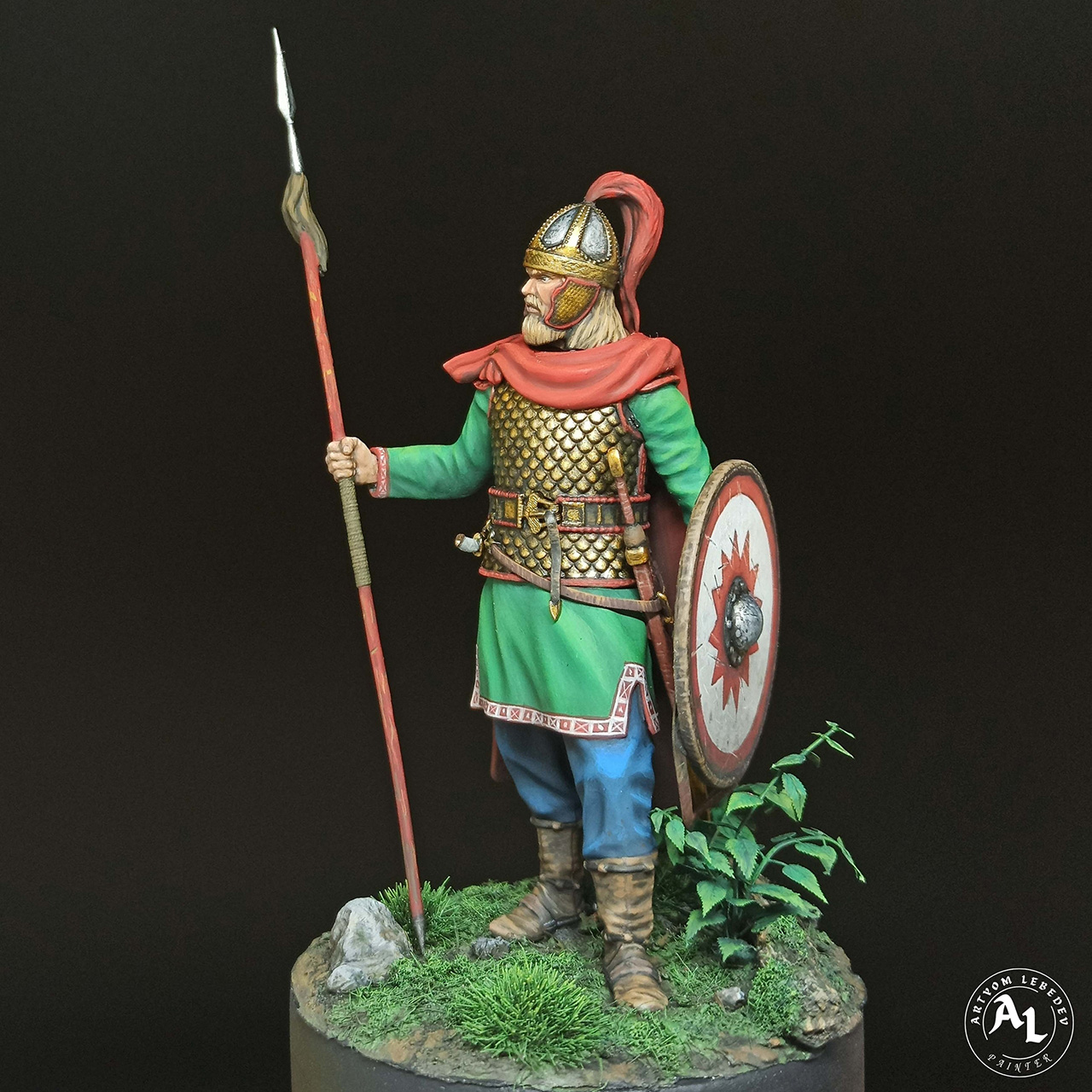 Фигурки: Вождь алеманнов 4-5в., фото #9