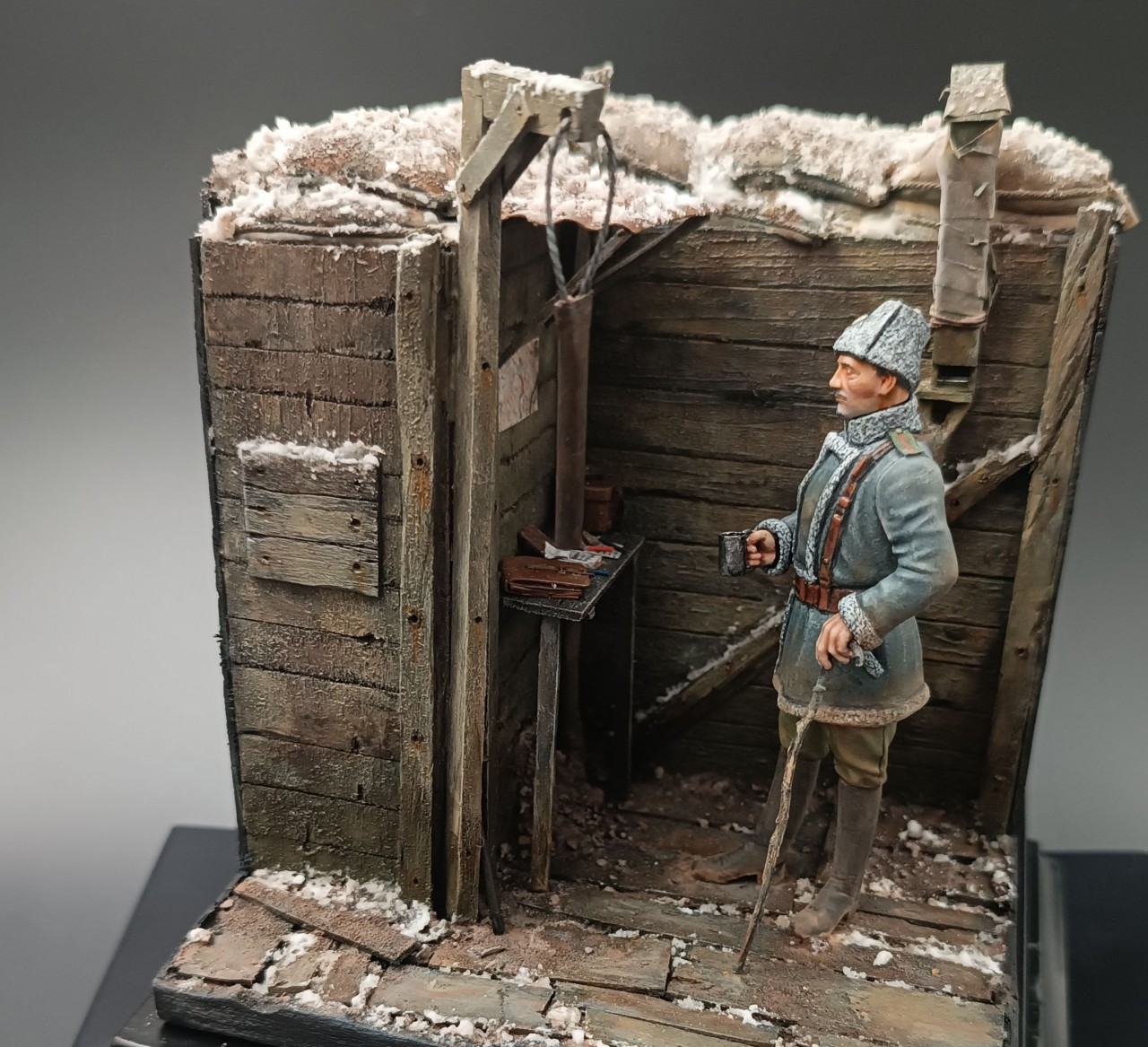 Dioramas and Vignettes: Russian army officer, WW1, photo #1