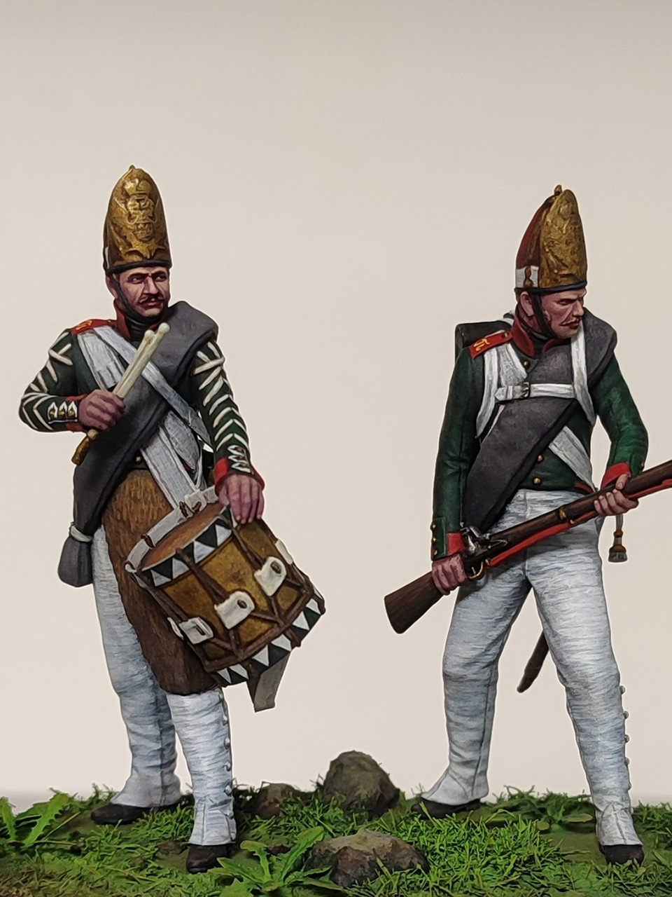 Фигурки: Барабанщик и фузилёр Павловского гренадерского полка, фото #2