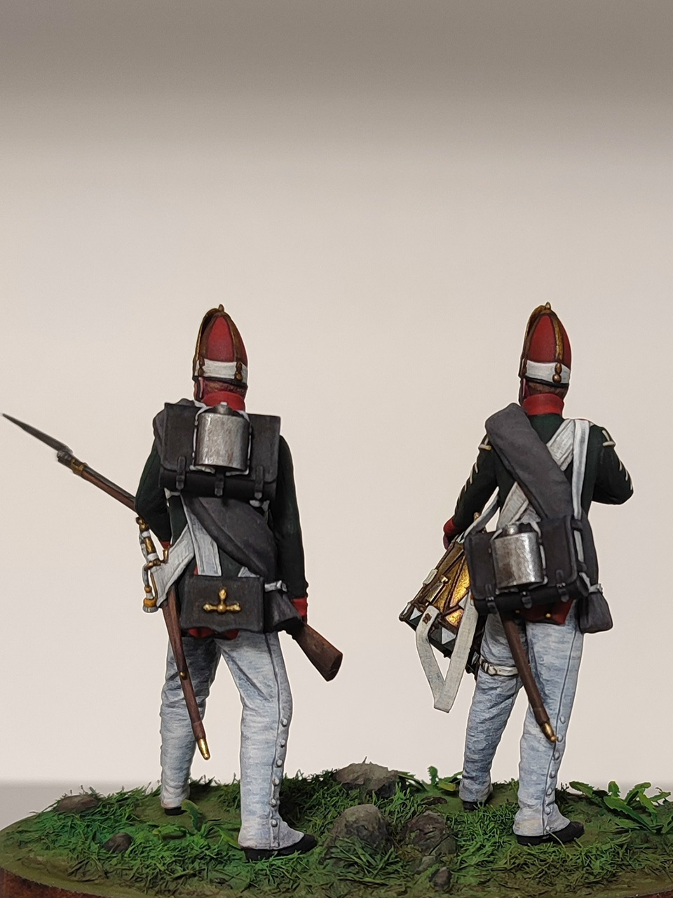 Фигурки: Барабанщик и фузилёр Павловского гренадерского полка, фото #4