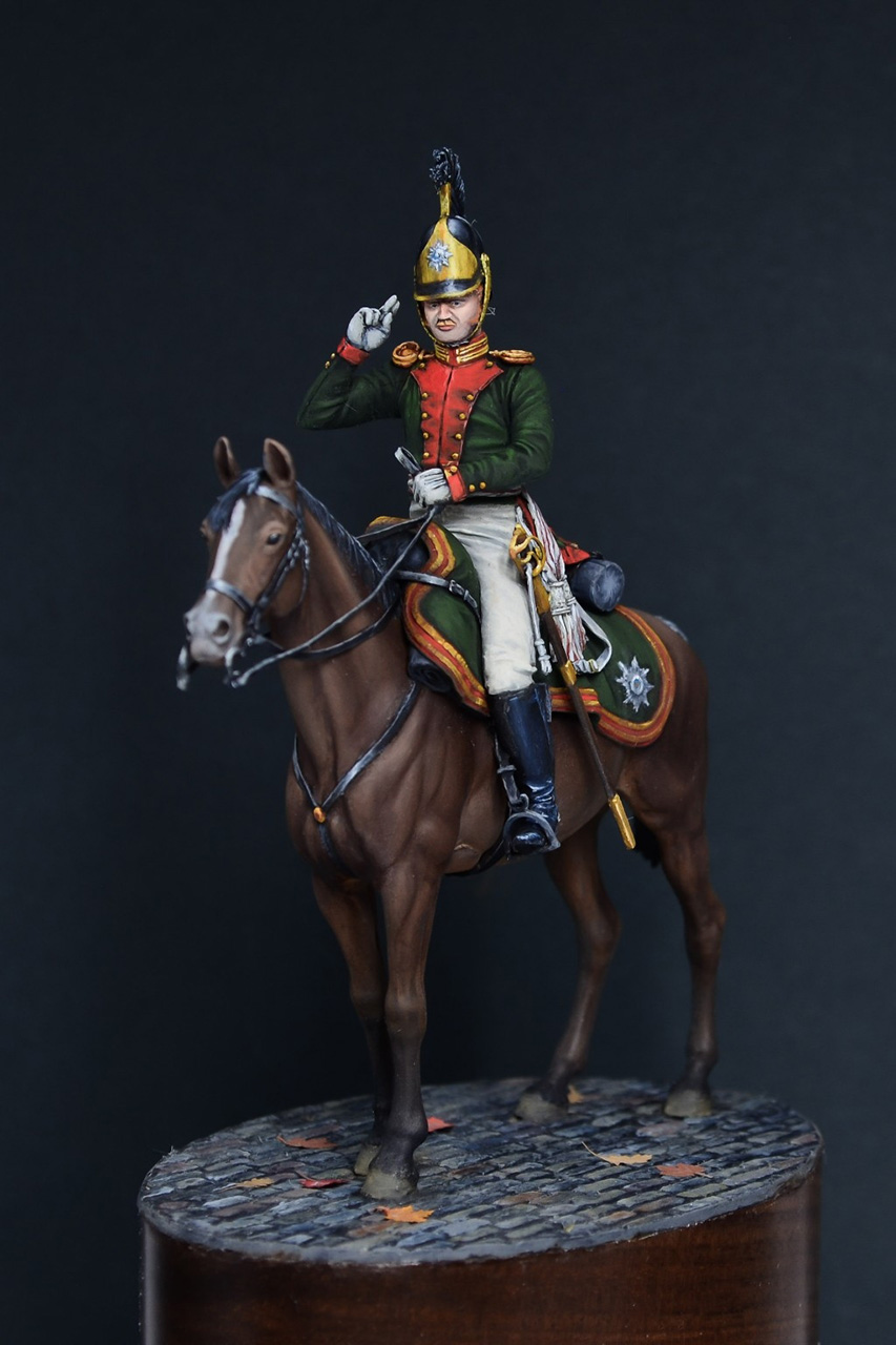Фигурки: Лоск и блеск. Обер-офицер лейб-гвардии Драгунского полка. 1812г., фото #3