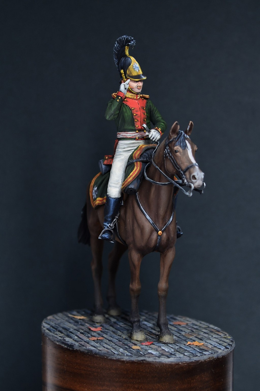 Фигурки: Лоск и блеск. Обер-офицер лейб-гвардии Драгунского полка. 1812г., фото #4