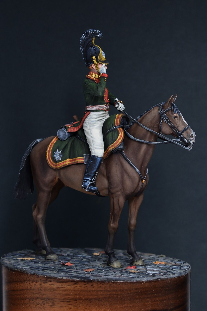 Фигурки: Лоск и блеск. Обер-офицер лейб-гвардии Драгунского полка. 1812г., фото #5