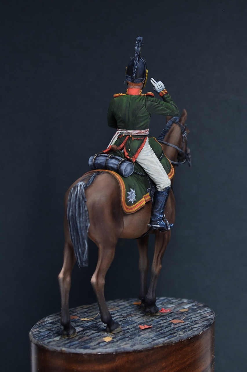 Фигурки: Лоск и блеск. Обер-офицер лейб-гвардии Драгунского полка. 1812г., фото #6