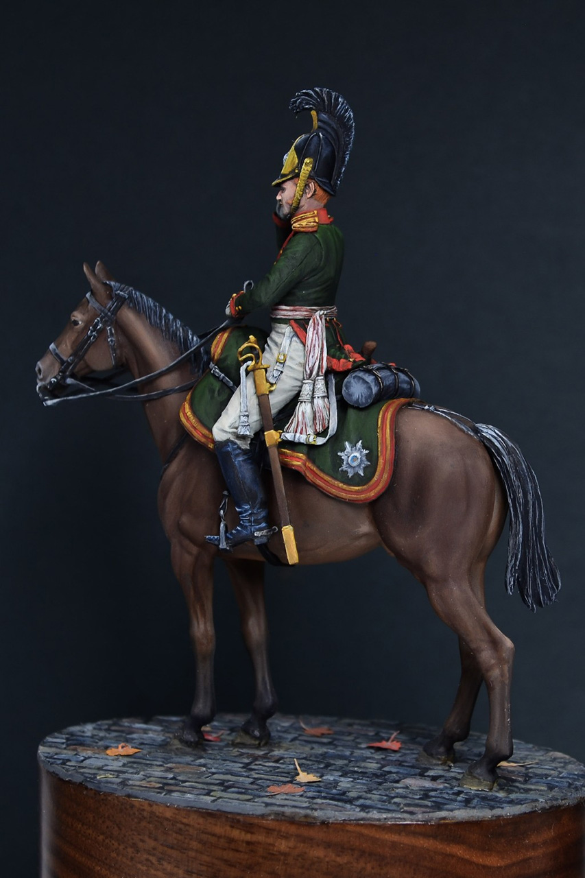 Фигурки: Лоск и блеск. Обер-офицер лейб-гвардии Драгунского полка. 1812г., фото #7