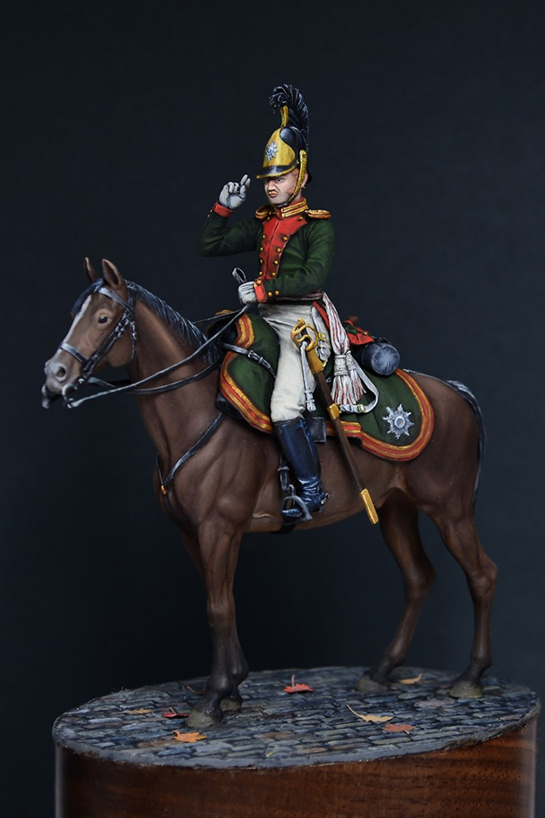 Фигурки: Лоск и блеск. Обер-офицер лейб-гвардии Драгунского полка. 1812г.