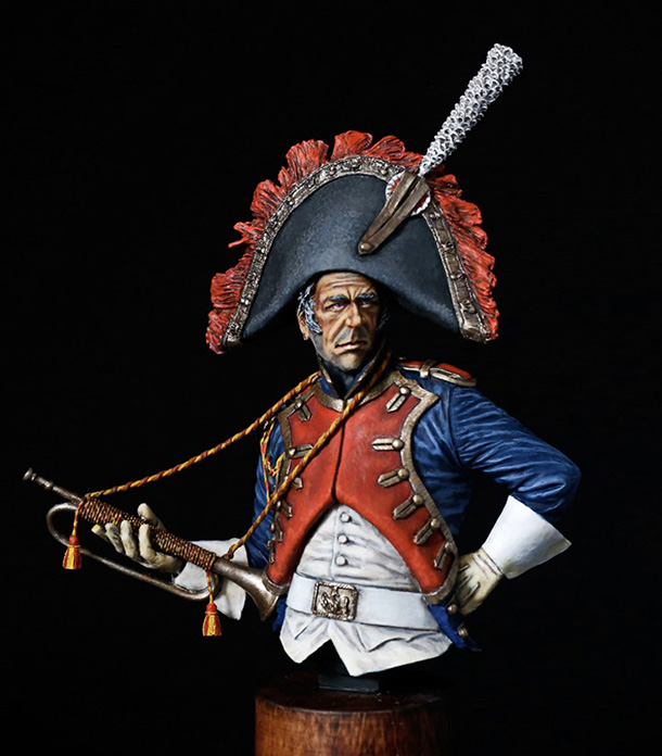 Figures: Bugler, French horse grenadiers