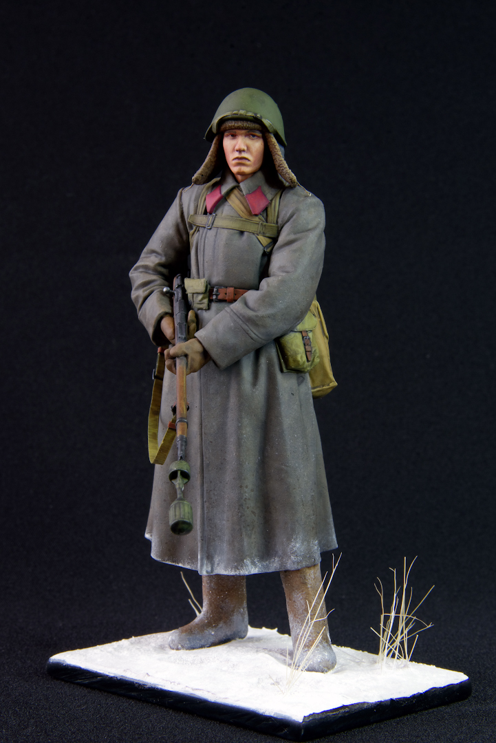 Фигурки: Стрелок РККА с ВПГС-41, зима 1941-42 г.г., фото #2
