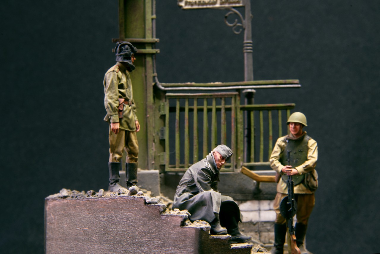 Диорамы и виньетки: Отвоевался..., фото #8