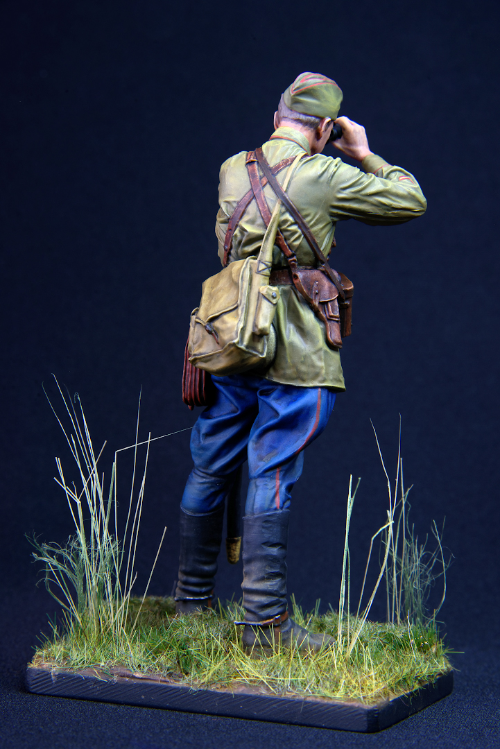 Figures: Red Army artillery commander, summer 1939-41, photo #3