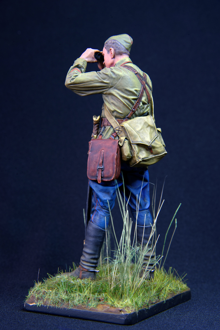 Figures: Red Army artillery commander, summer 1939-41, photo #4